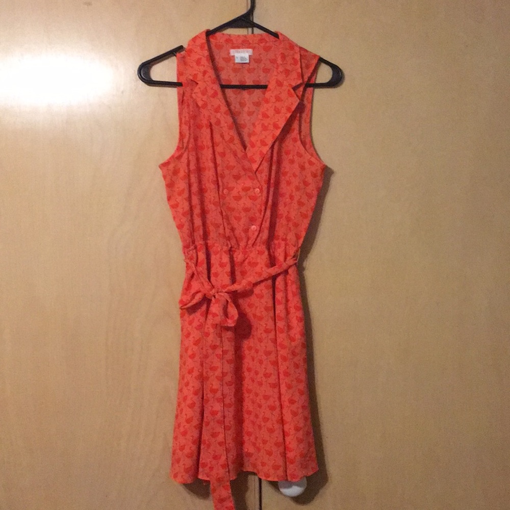 Flamingo Print Sundress